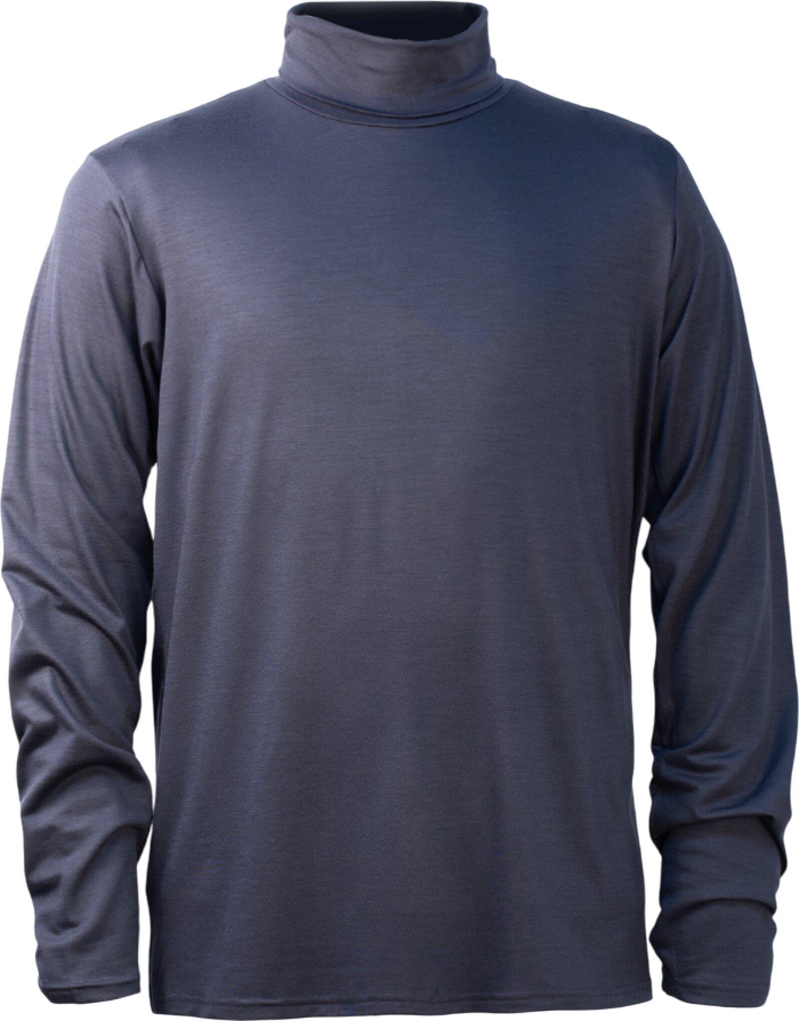 Product image for Couche de base à col roulé en laine mérinos Stretchwool - Homme
