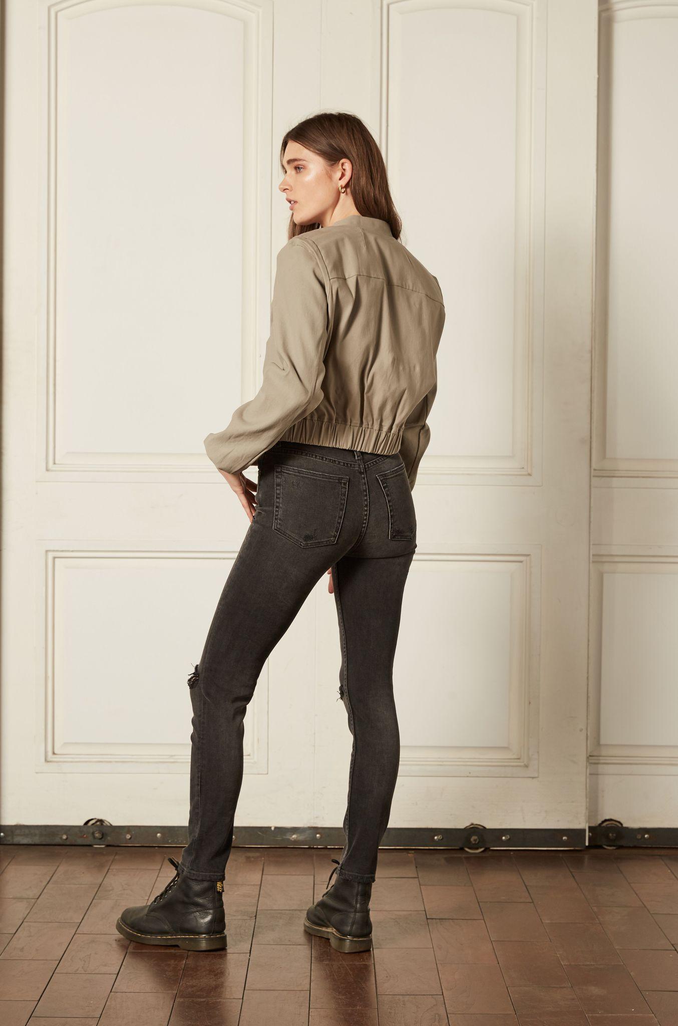 Product gallery image number 2 for product The Zachary High-Rise Skinny Jeans - Women's