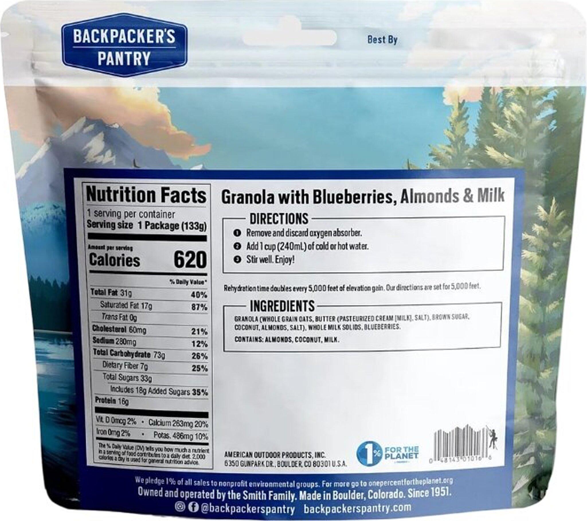 Numéro de l'image de la galerie de produits 3 pour le produit Granola aux bleuets, amandes et lait
