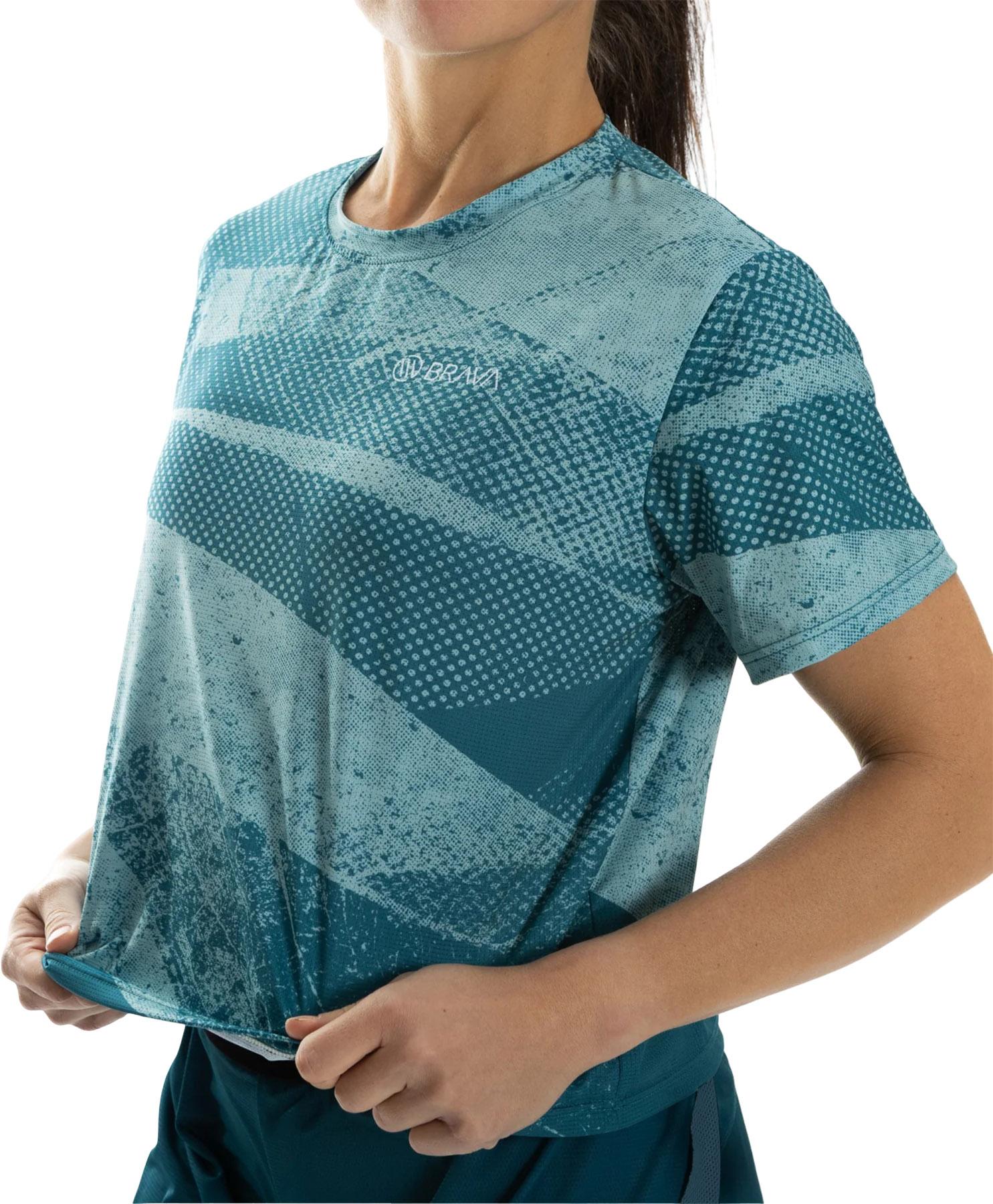Product gallery image number 4 for product T-shirt écourté technique Active - Femme