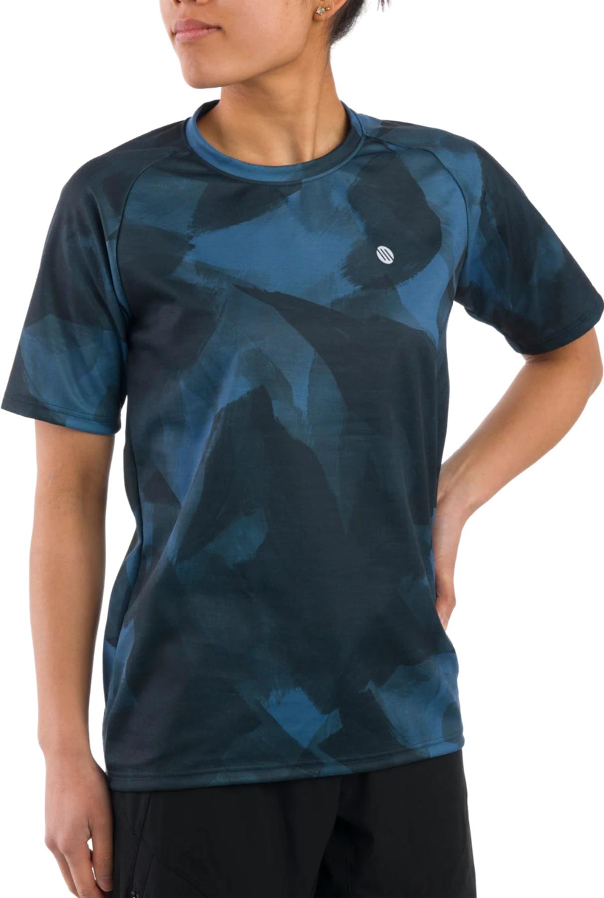 Product image for T-Shirt en mélange mérinos - Femme