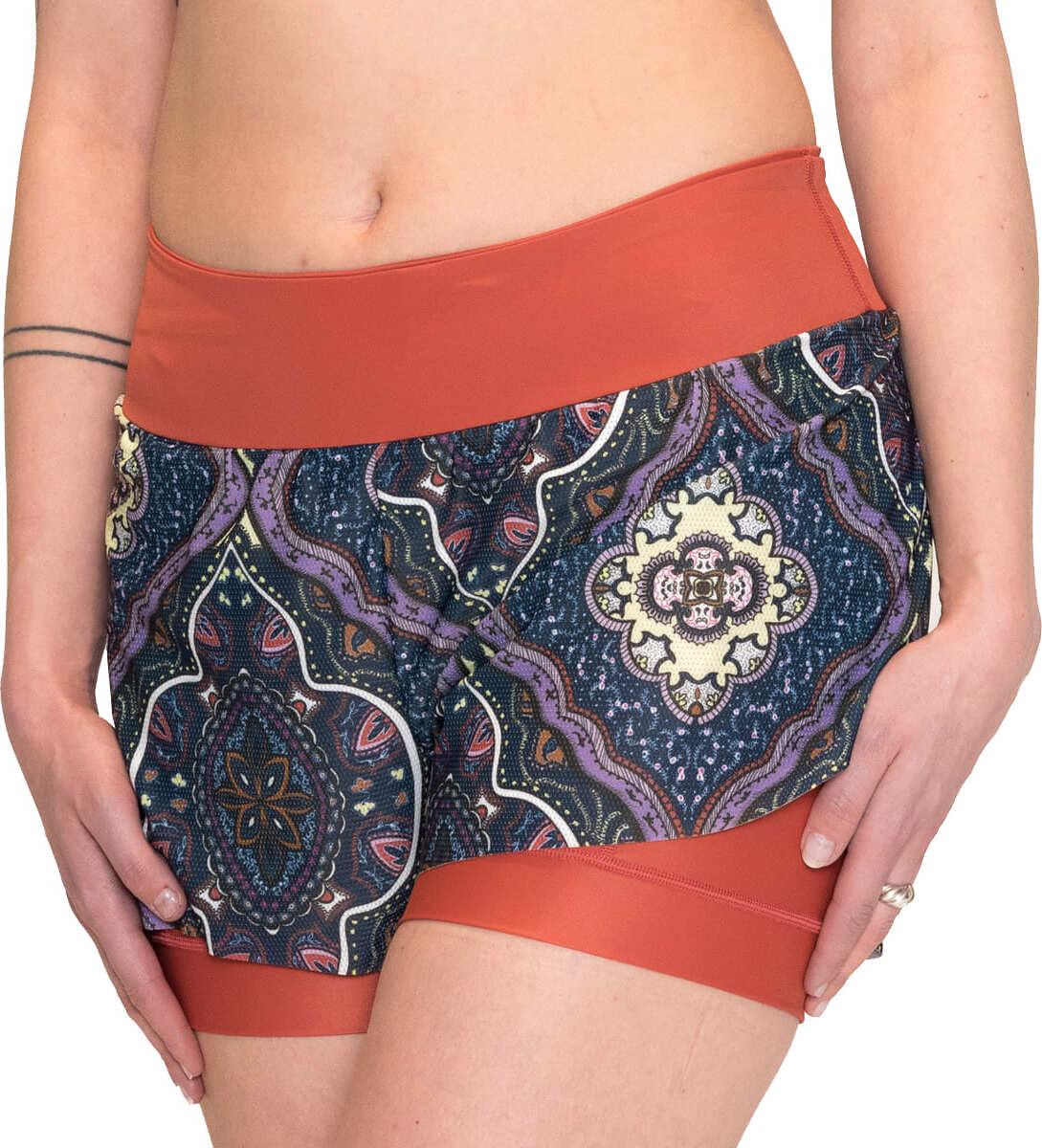 Product gallery image number 4 for product 2-in 1 Mesh Split Run Shorts - Women's