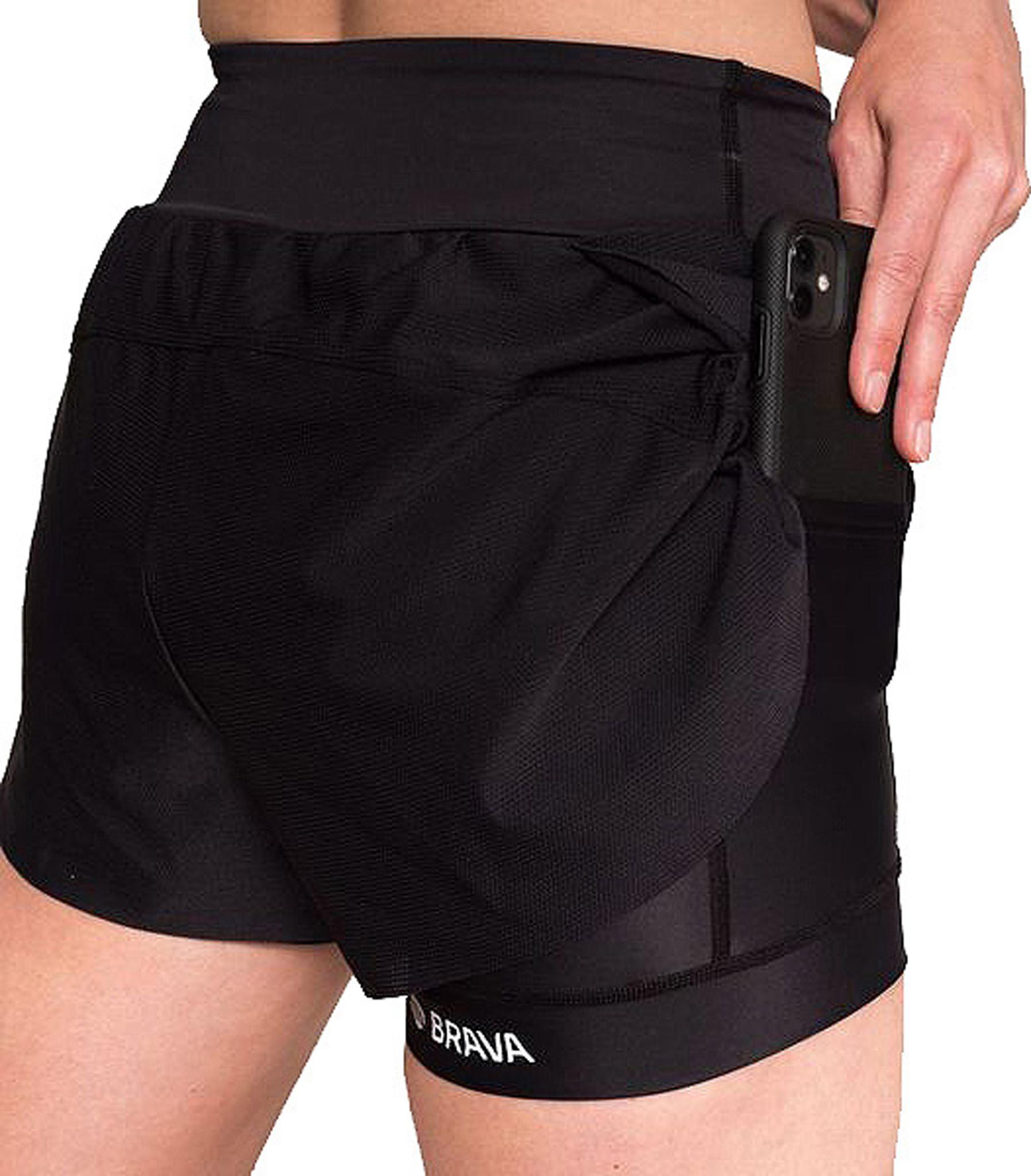 Product gallery image number 4 for product 2-in 1 Mesh Split Run Shorts - Women's