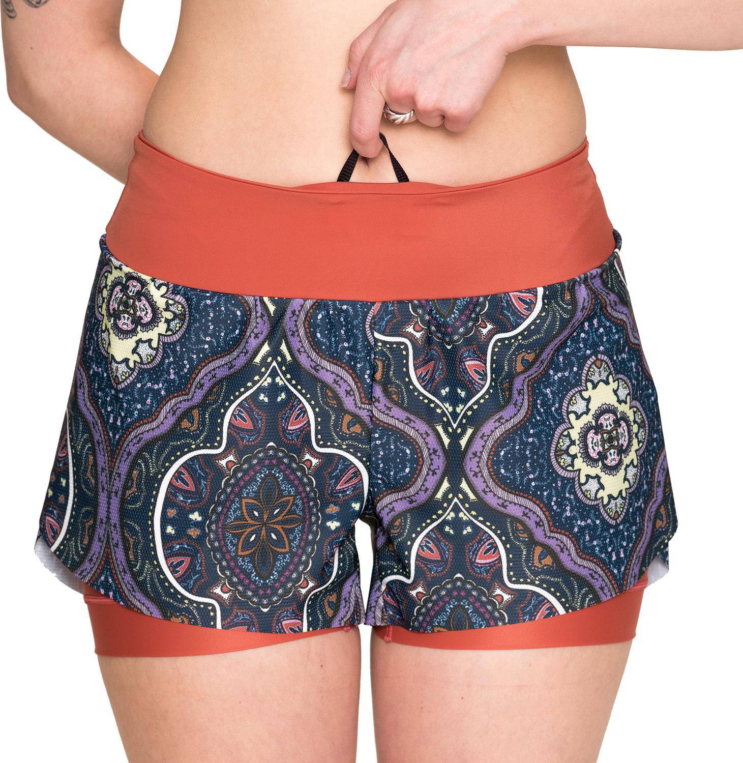 Product gallery image number 6 for product 2-in 1 Mesh Split Run Shorts - Women's