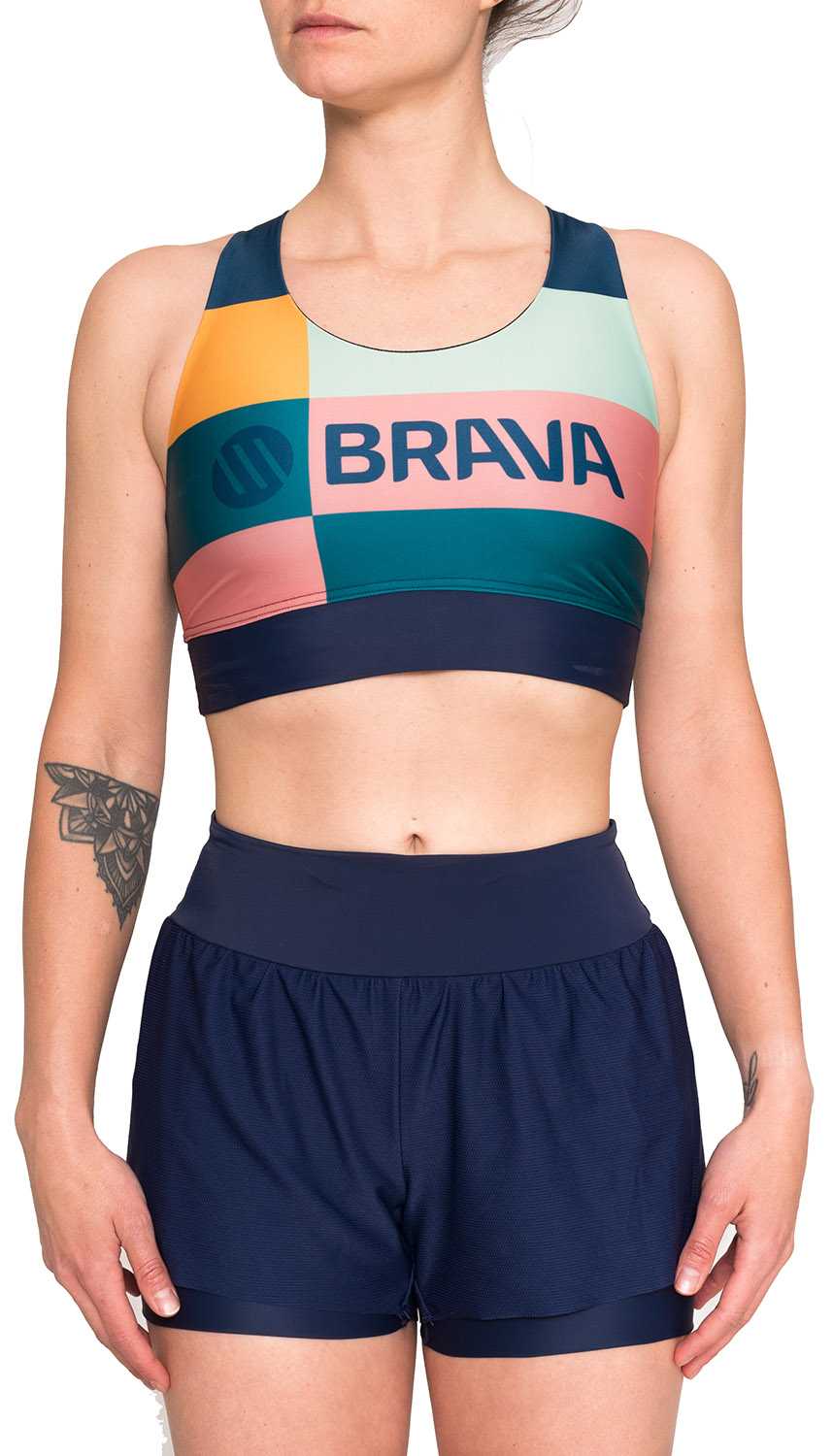 Image de produit pour Short de course fendu en filet 2-en-1 - Femme