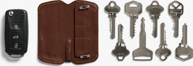 Product gallery image number 4 for product Porte-clés en cuir Key Cover Plus