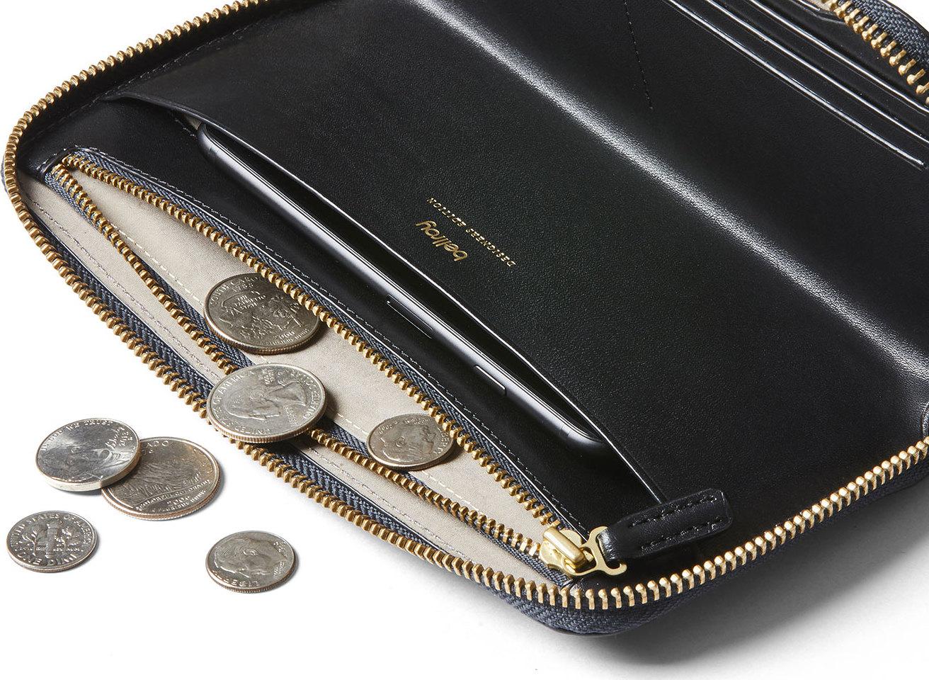 Product gallery image number 3 for product Folio Leather Wallet - Women's