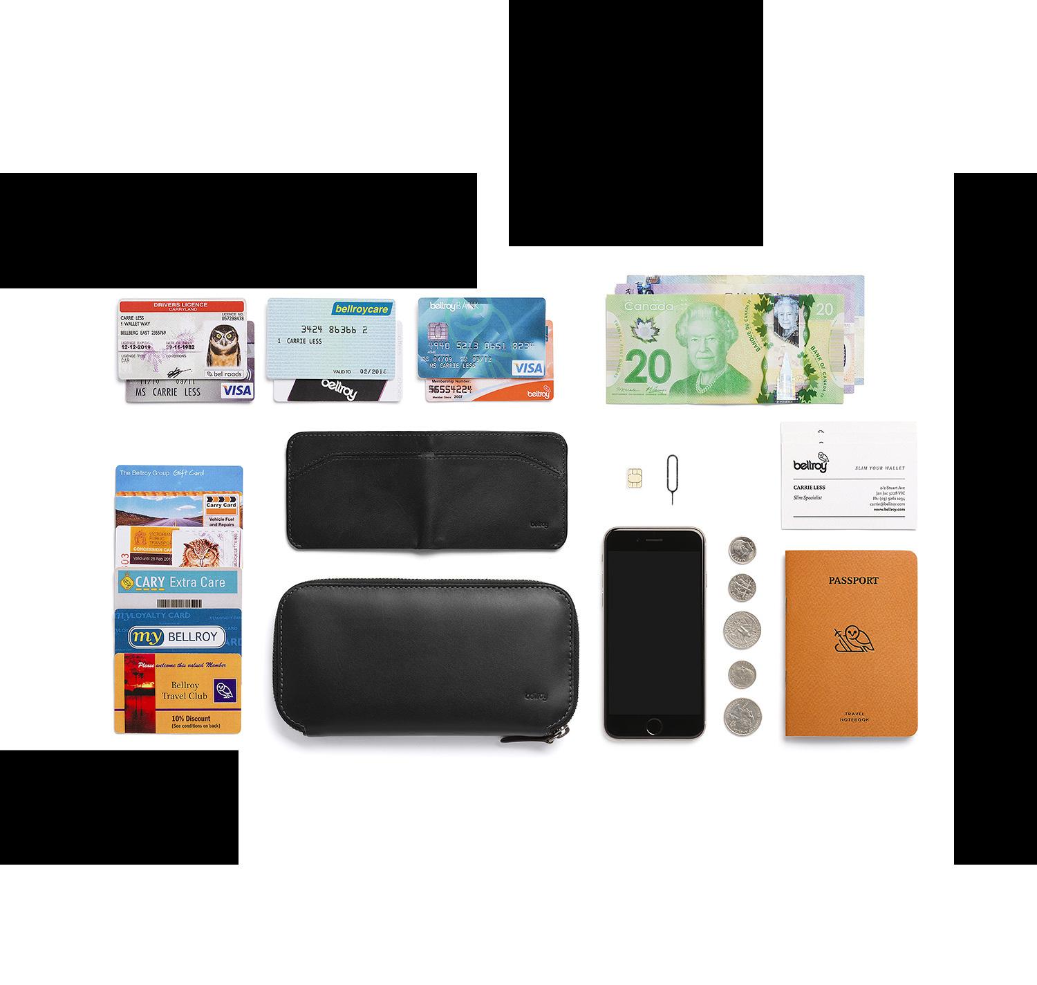 Product gallery image number 2 for product Unisex Carry Out Leather Wallet