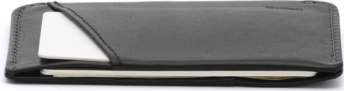Product gallery image number 2 for product Micro Sleeve Leather Card Holder - Men's