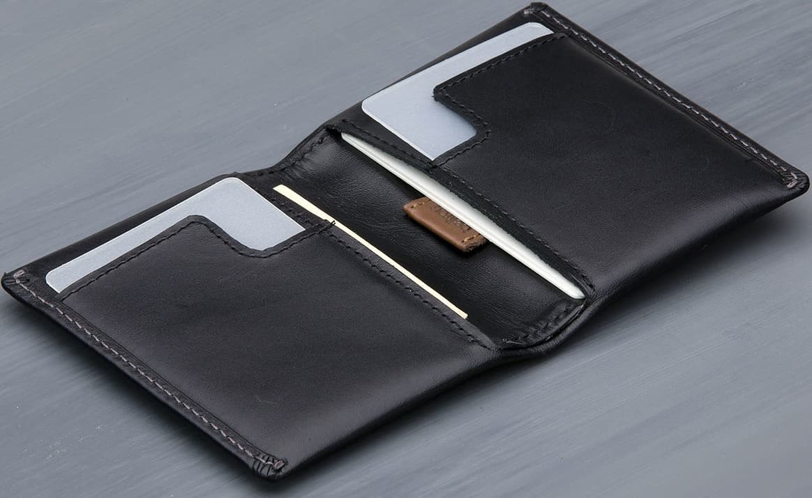 Product gallery image number 9 for product Slim Sleeve Leather Wallet - Men's