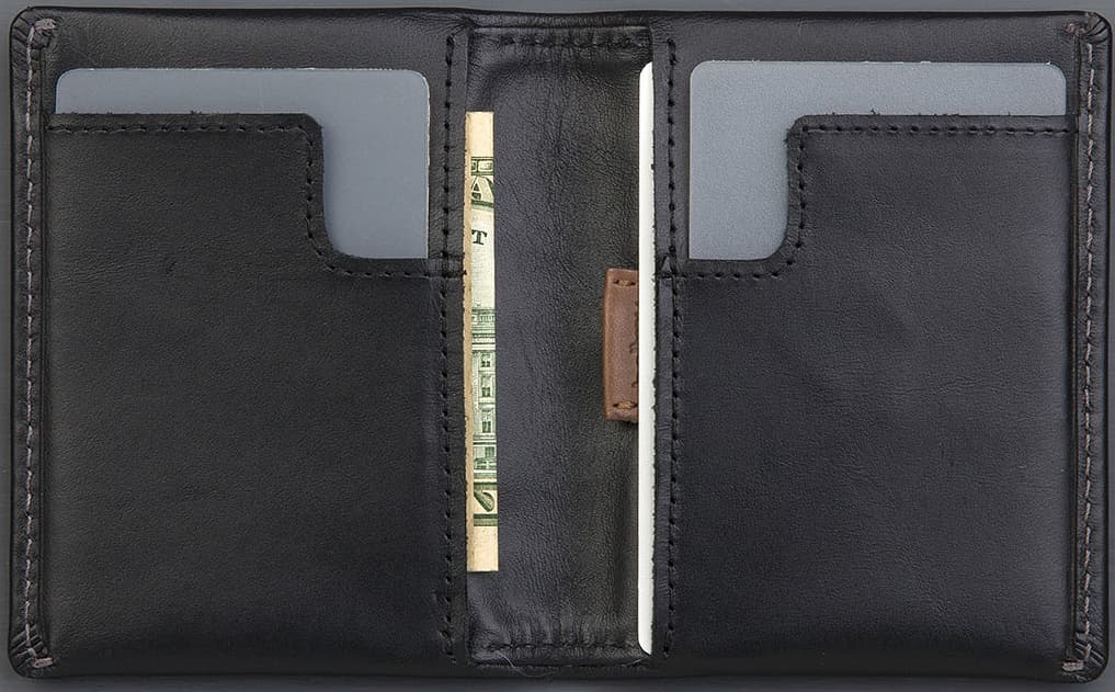 Product gallery image number 7 for product Slim Sleeve Leather Wallet - Men's