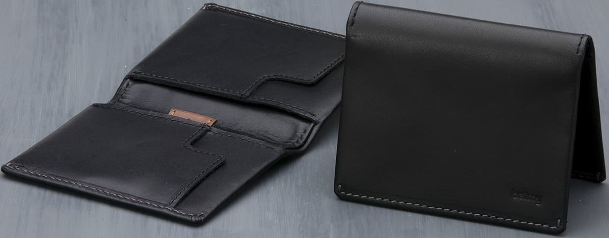 Product gallery image number 4 for product Slim Sleeve Leather Wallet - Men's