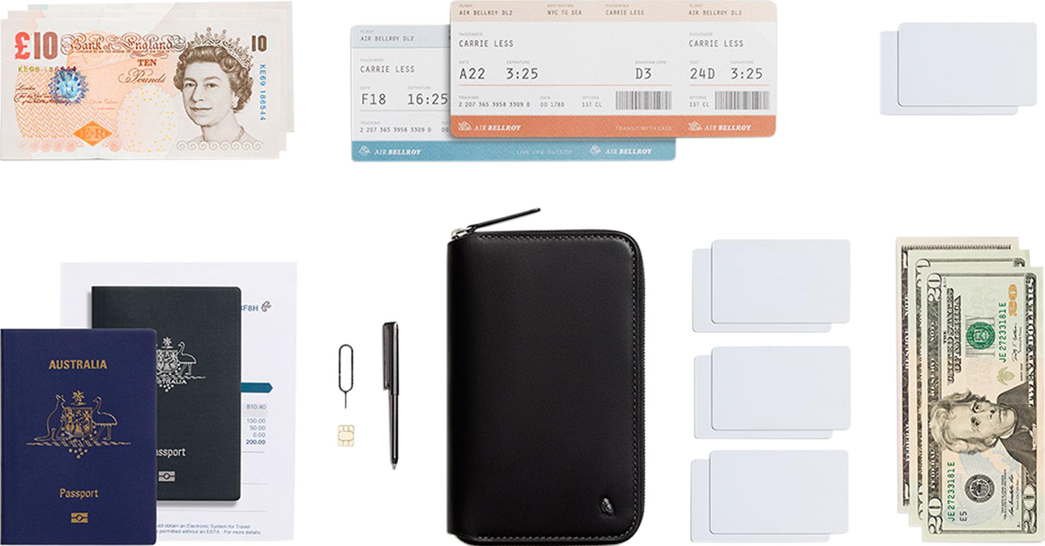 Product gallery image number 10 for product Travel Folio Passport Protector