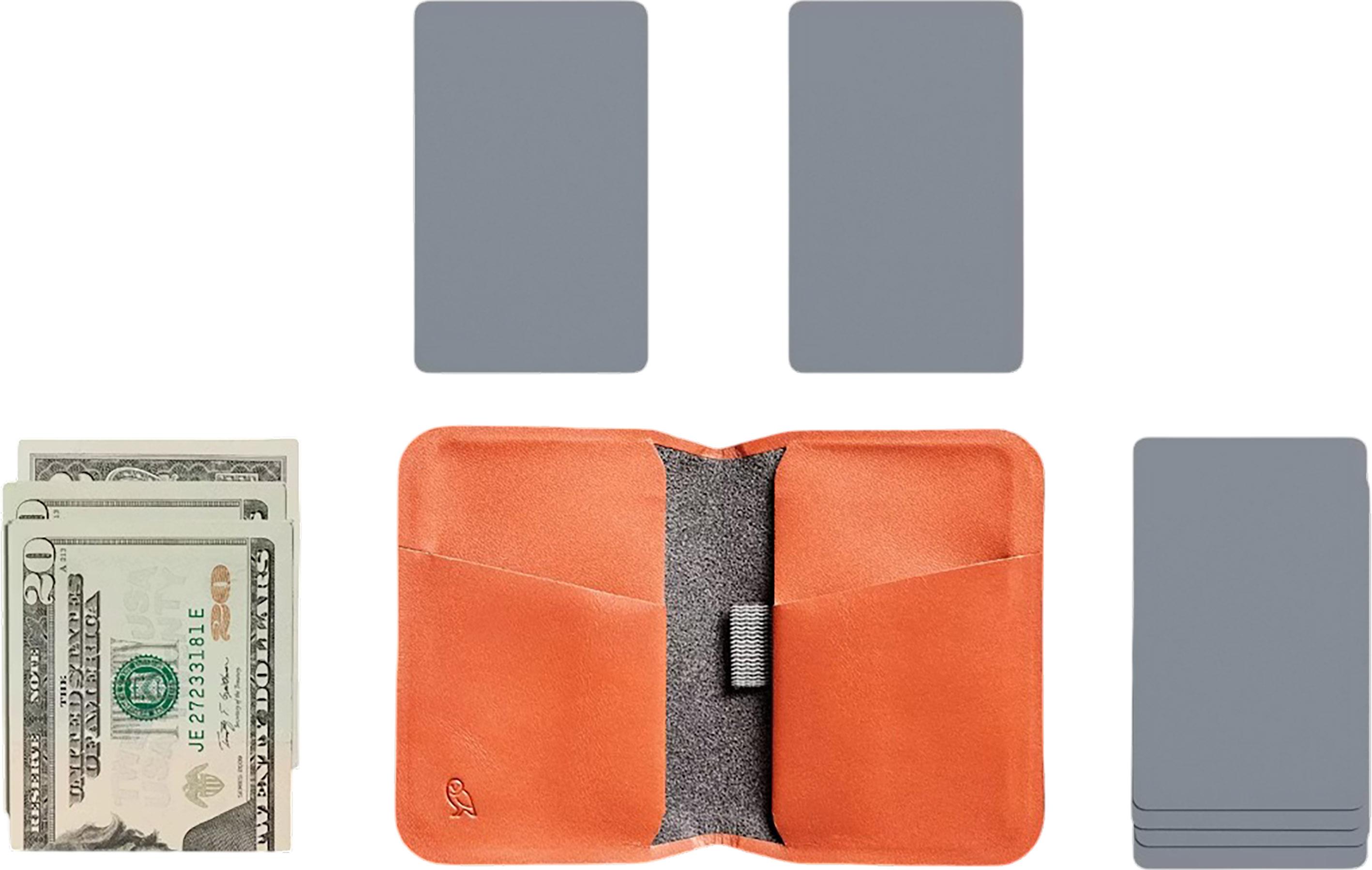 Product gallery image number 7 for product Apex Slim Sleeve Leather Wallet - Men's