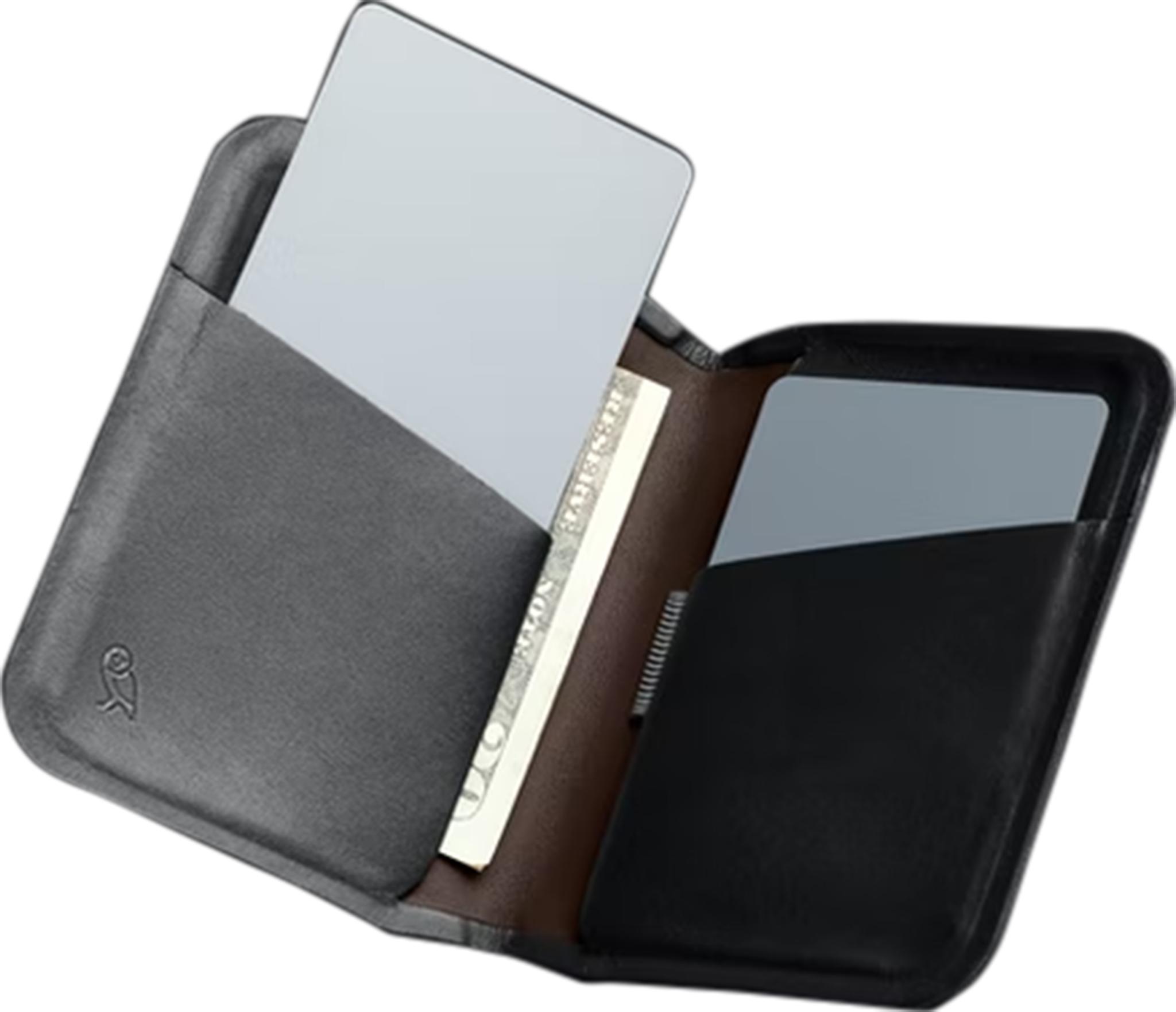 Product gallery image number 8 for product Apex Slim Sleeve Leather Wallet - Men's