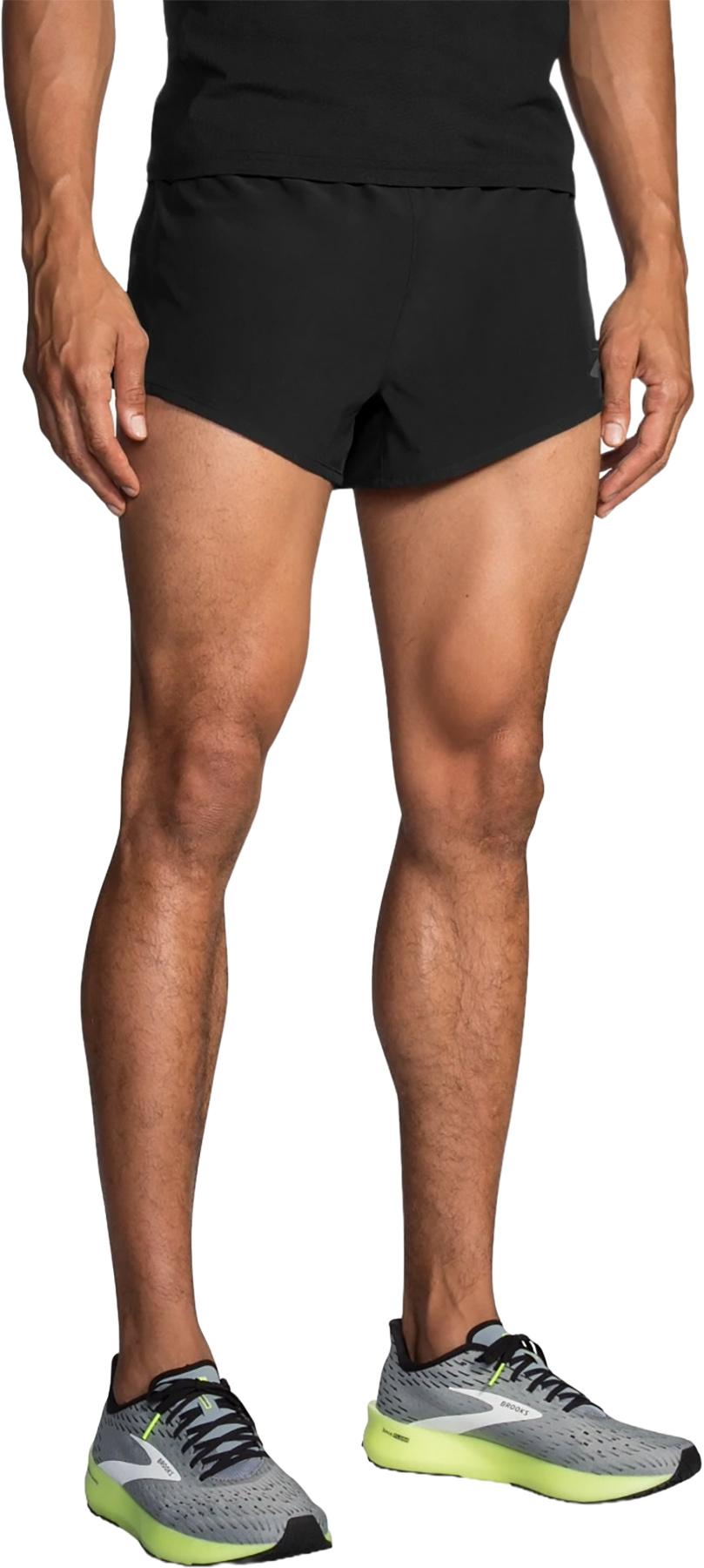 Product gallery image number 3 for product Sherpa Split Running Shorts 3" - Men's