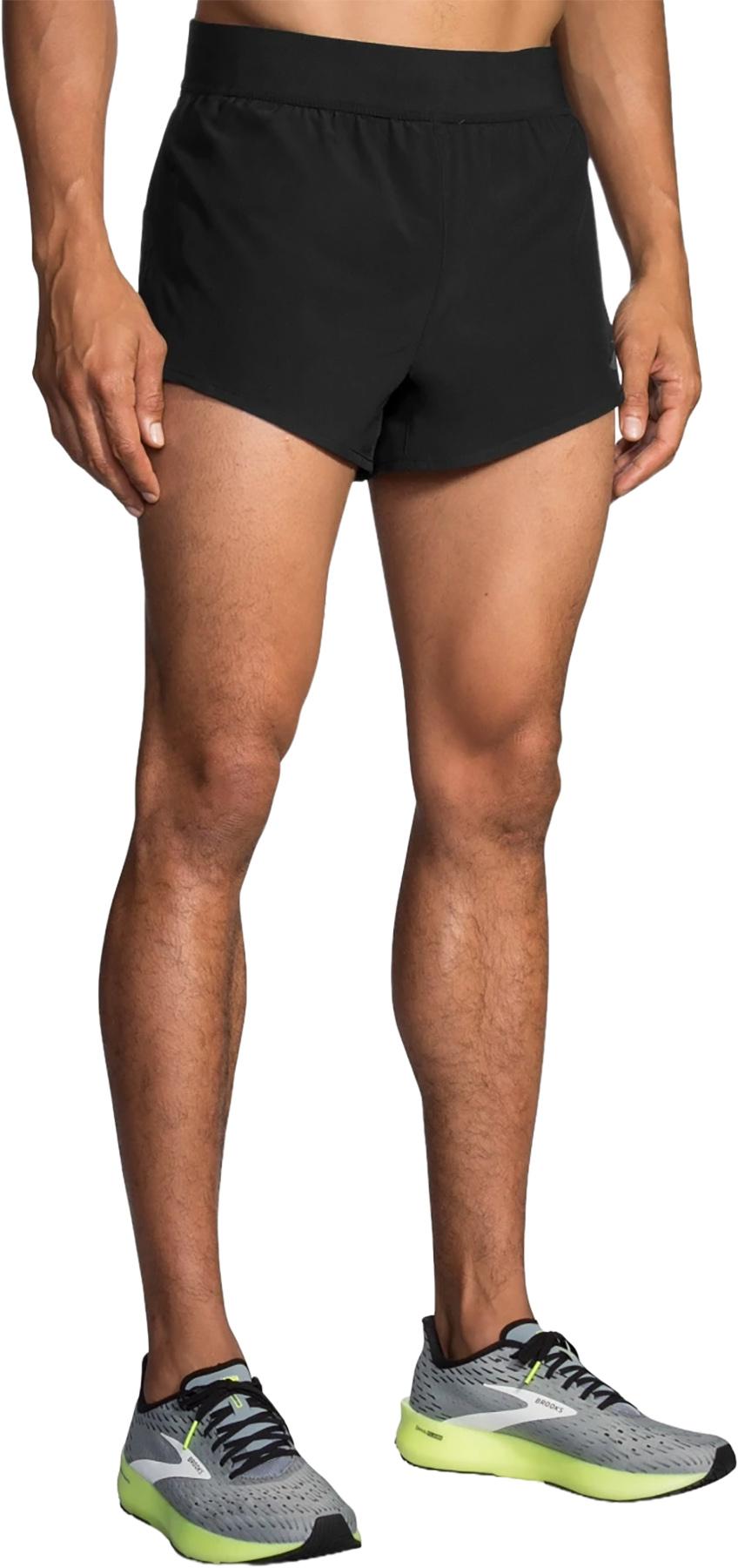 Product gallery image number 5 for product Sherpa Split Running Shorts 3" - Men's
