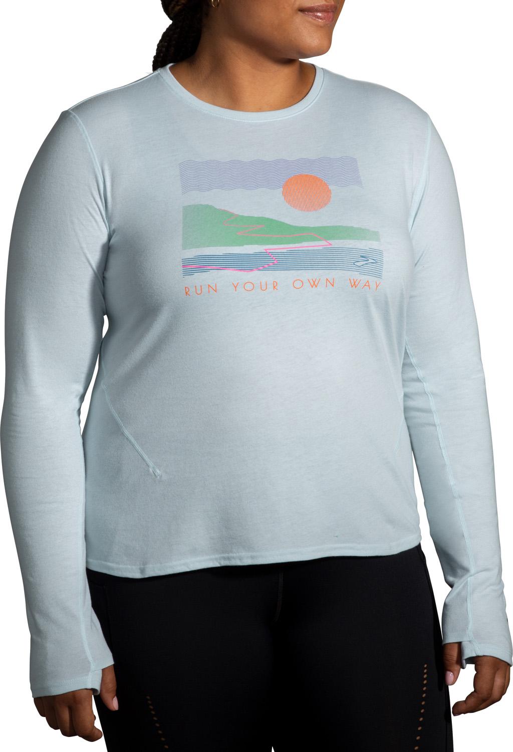 Numéro de l'image de la galerie de produits 2 pour le produit T-shirt à manches longues Distance 2.0 - Femme