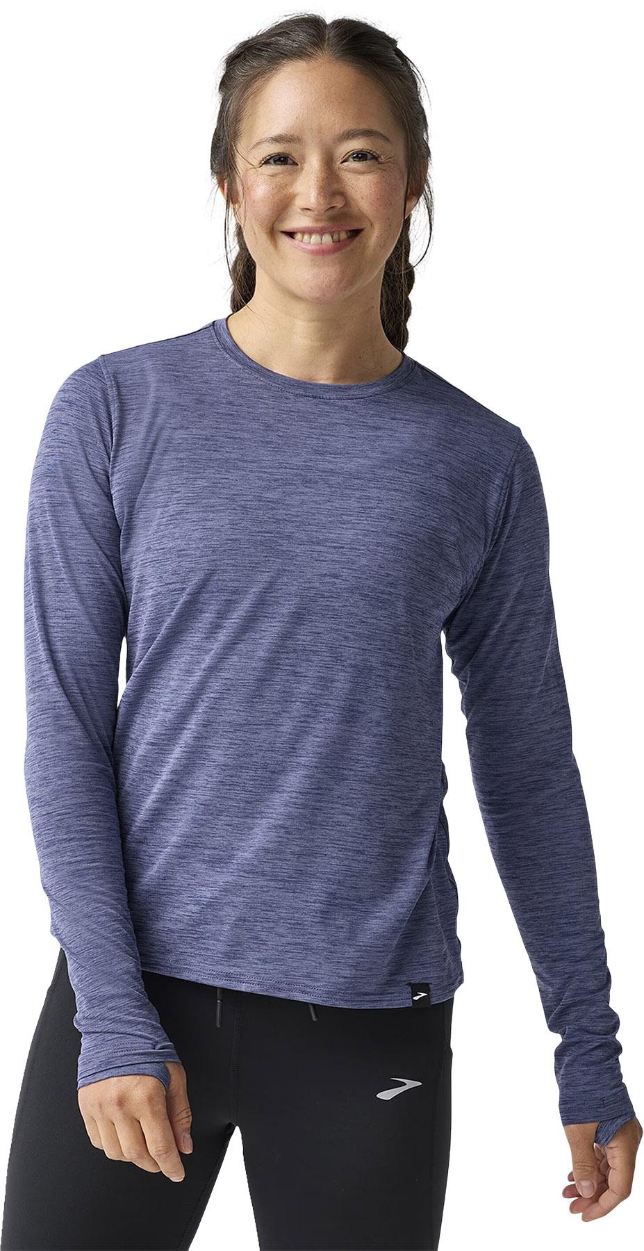 Image de produit pour Haut de course à manches longues Luxe - Femme
