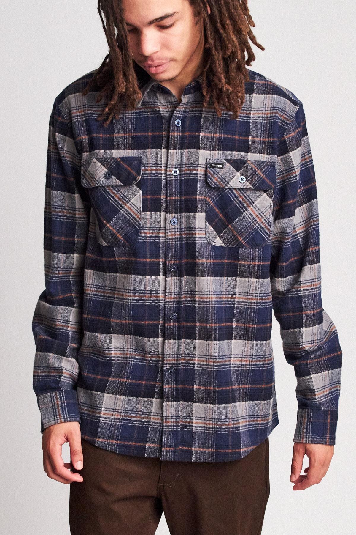 Product gallery image number 2 for product Bowery Long Sleeve Flannel Shirt - Men's