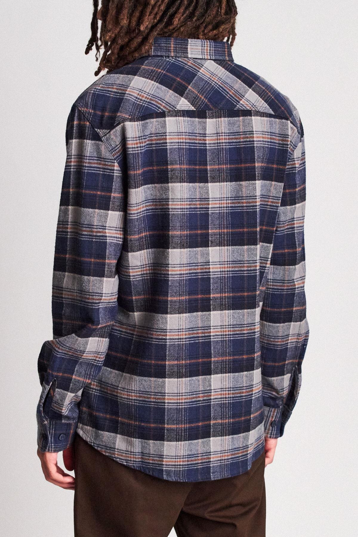 Product gallery image number 4 for product Bowery Long Sleeve Flannel Shirt - Men's