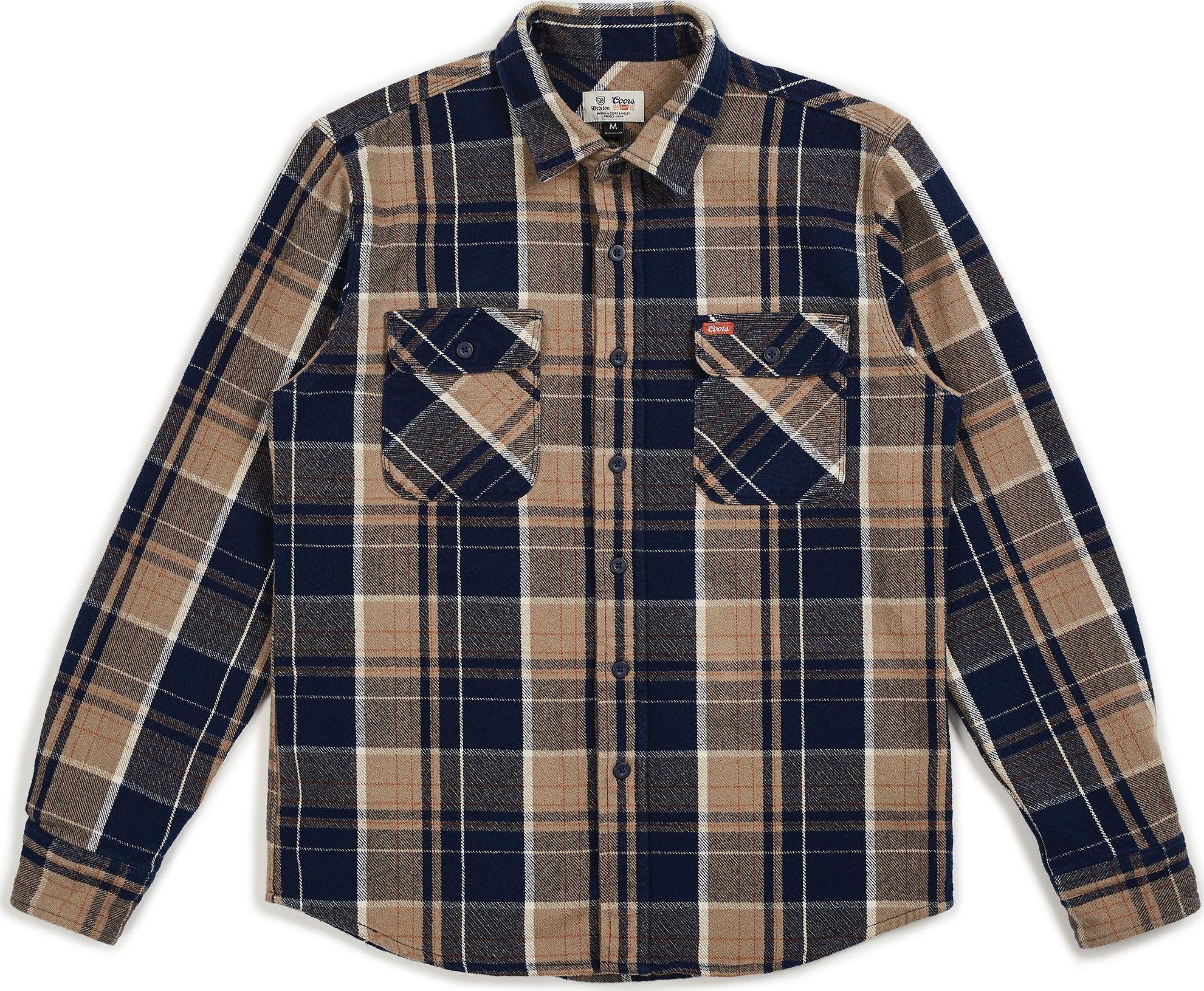 Product gallery image number 1 for product Bowery Coors Long Sleeve Flannel Shirt - Men's