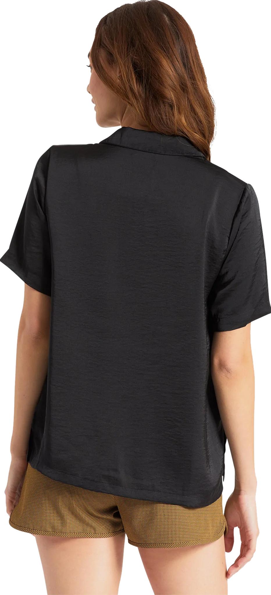 Product gallery image number 2 for product Bunker Flight Boyfriend Short Sleeve Woven Button Up Shirt - Women's