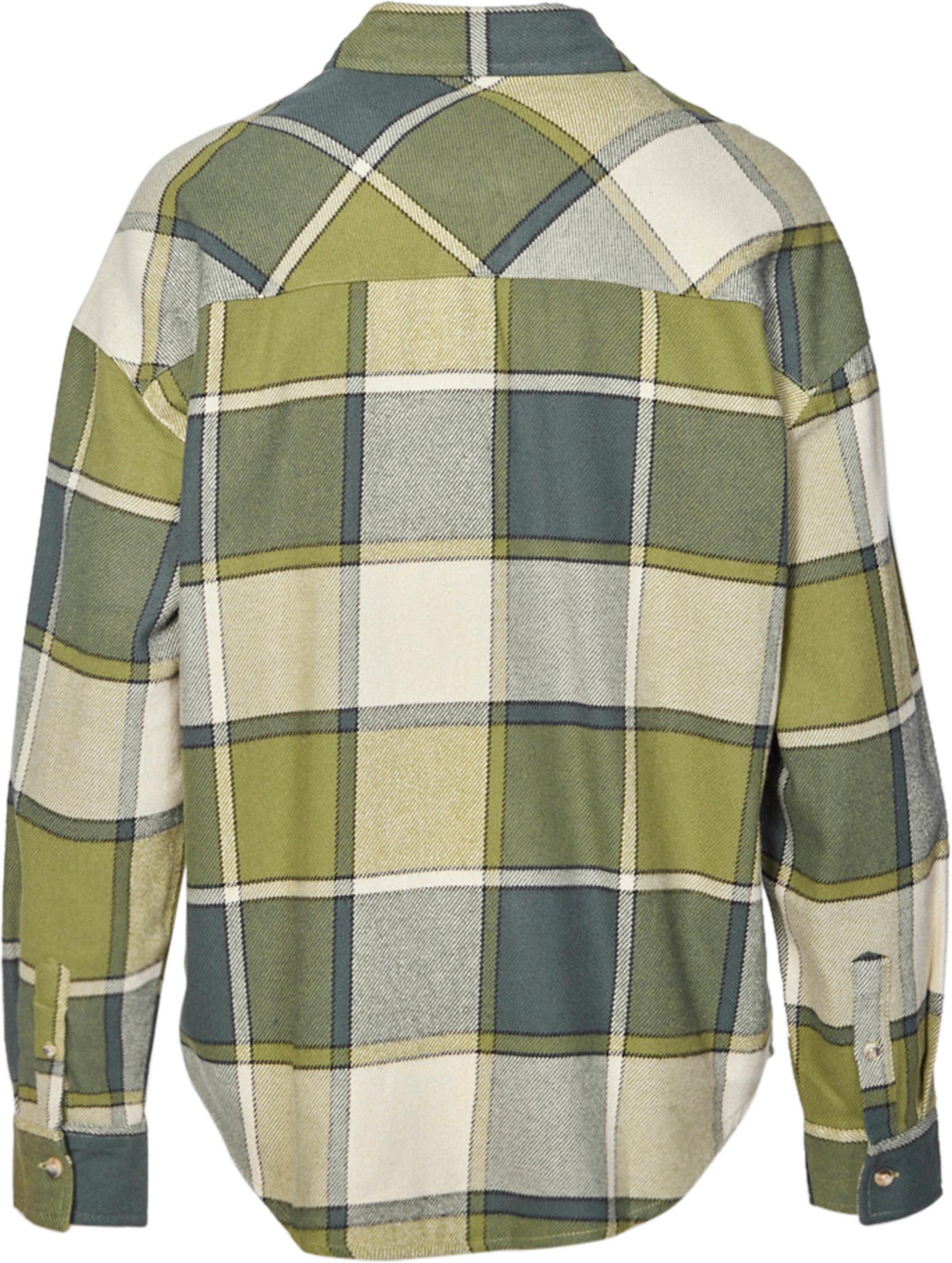 Product gallery image number 2 for product Chemise classique en flanelle à manches longues Bowery - Femme