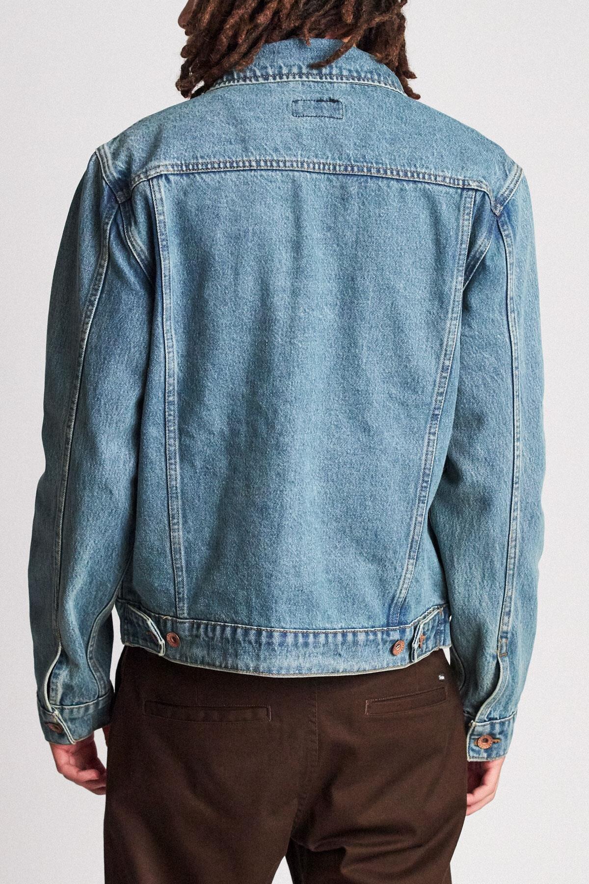 Product gallery image number 5 for product Cable Denim Jacket - Men's