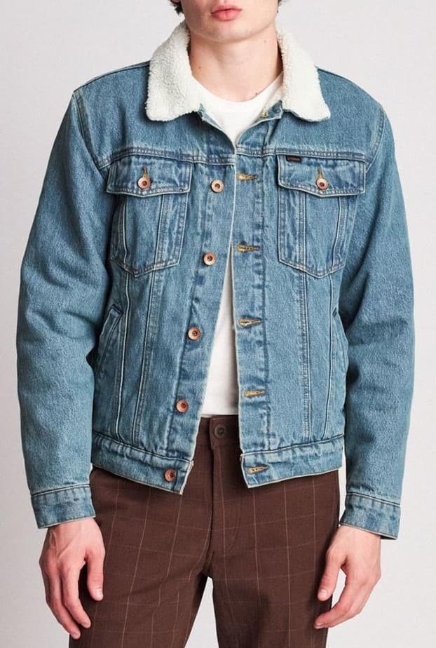Product gallery image number 1 for product Cable Sherpa Denim Jacket - Men's