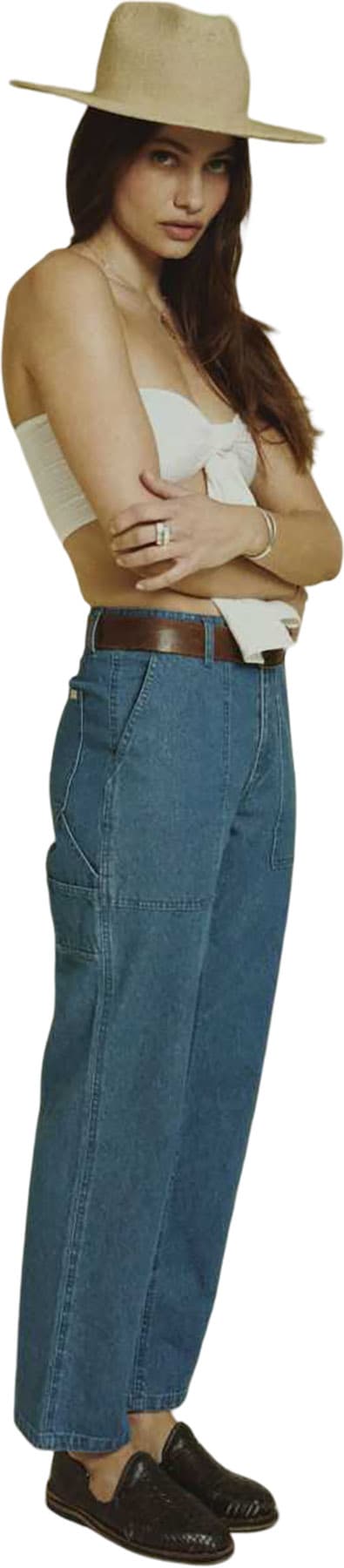 Numéro de l'image de la galerie de produits 4 pour le produit Chapeau de cowboy en paille Cohen - Unisexe