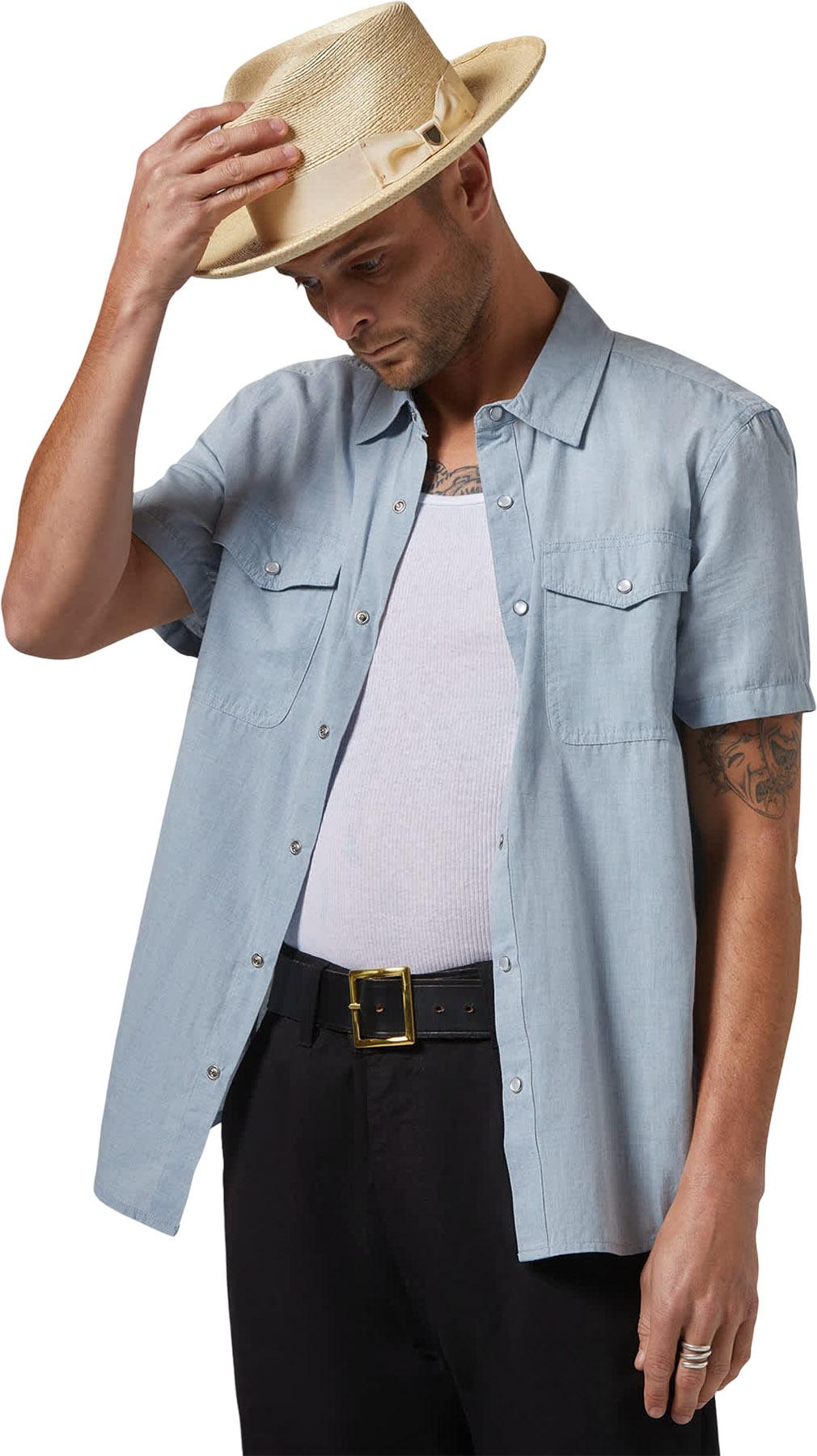 Numéro de l'image de la galerie de produits 6 pour le produit Chapeau fedora en paille Swindle - Unisexe