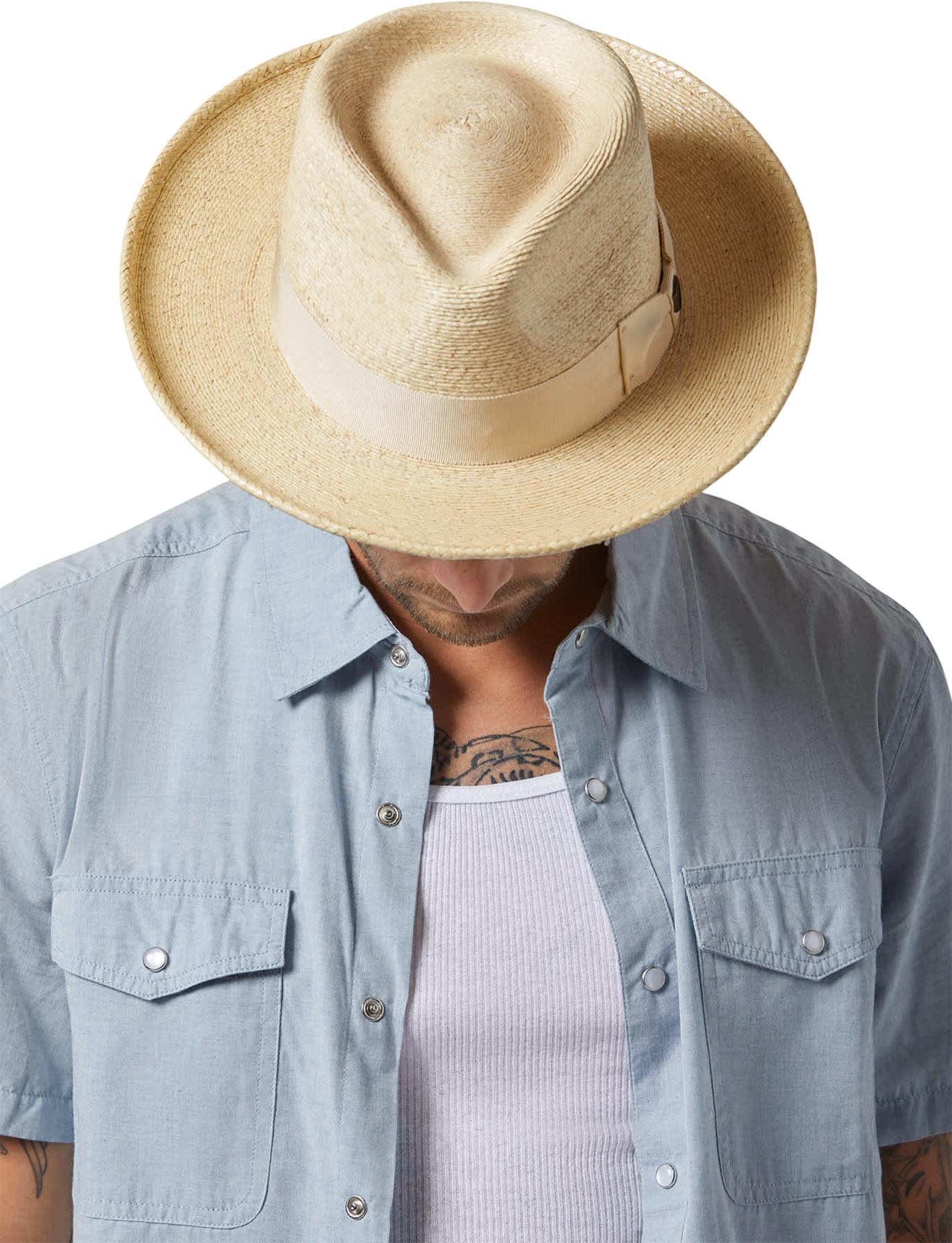 Numéro de l'image de la galerie de produits 7 pour le produit Chapeau fedora en paille Swindle - Unisexe