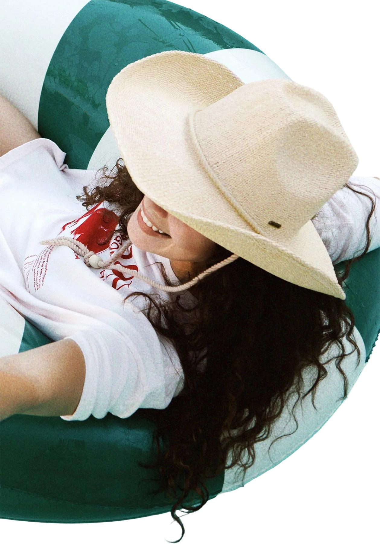 Numéro de l'image de la galerie de produits 2 pour le produit Chapeau de cowboy en paille Austin - Femme