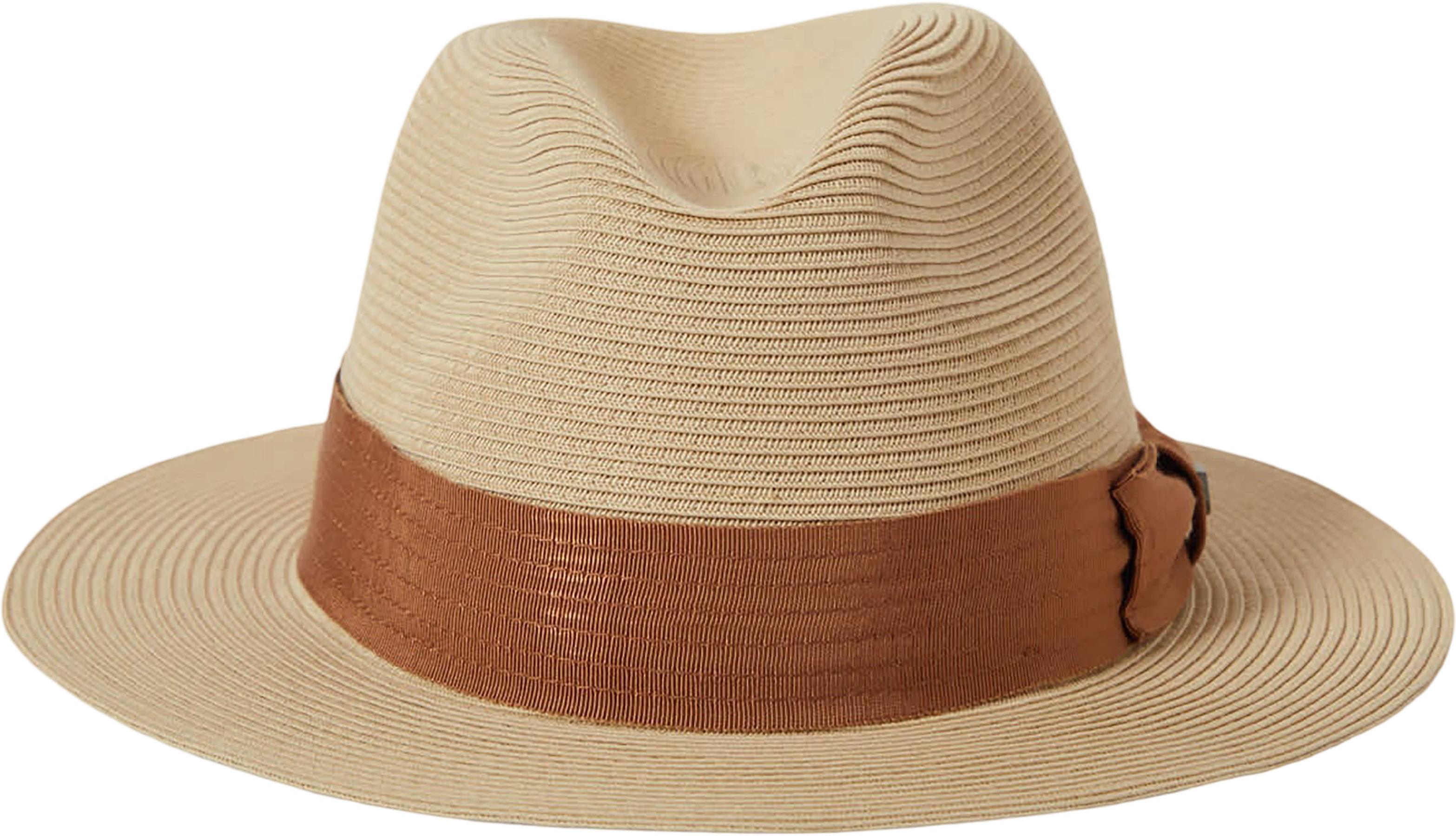 Product gallery image number 8 for product Roma Straw Packable Fedora Hat - Unisex