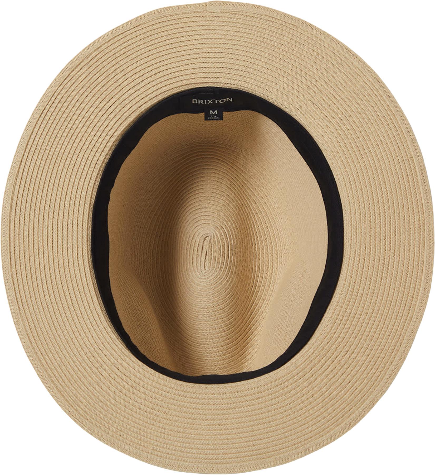 Product gallery image number 9 for product Roma Straw Packable Fedora Hat - Unisex