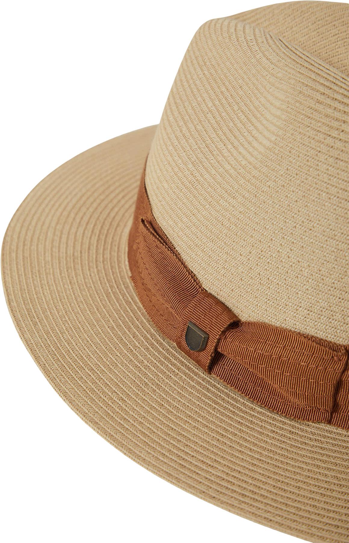 Product gallery image number 2 for product Roma Straw Packable Fedora Hat - Unisex