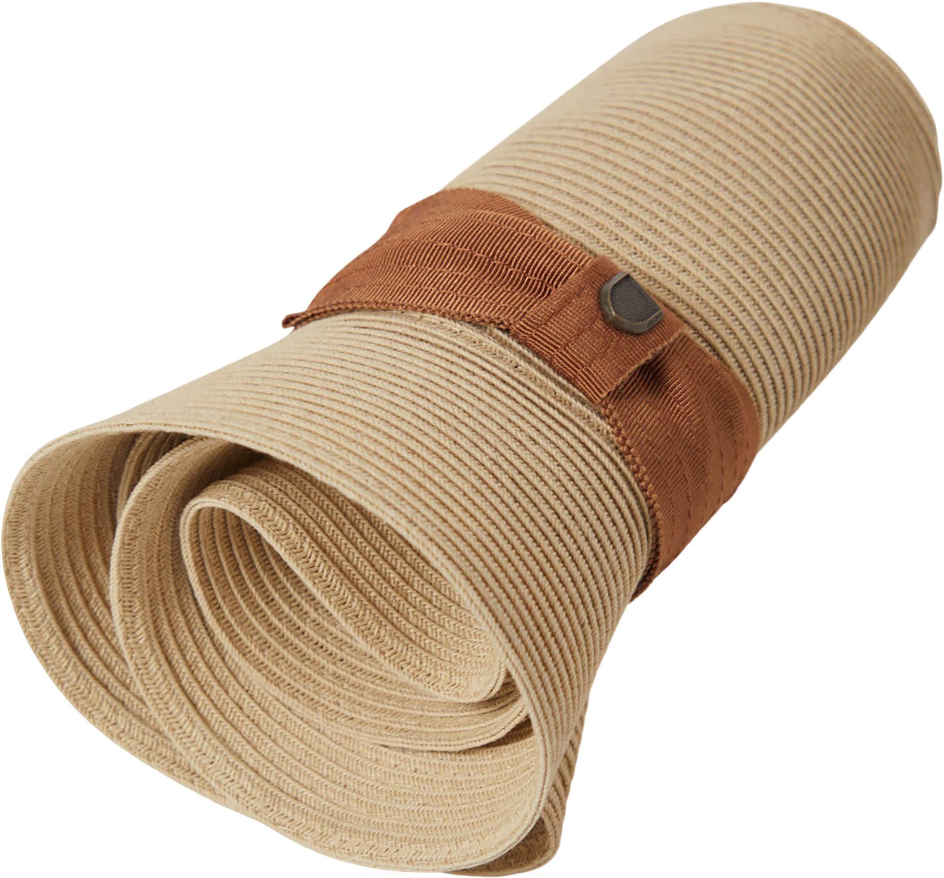 Product gallery image number 3 for product Roma Straw Packable Fedora Hat - Unisex