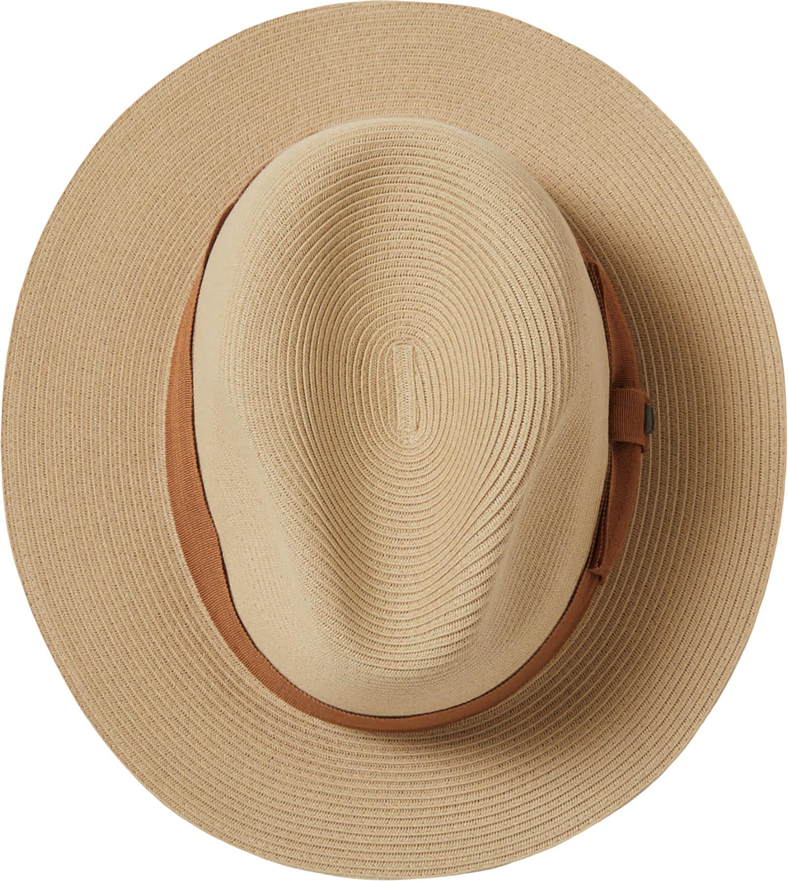 Product gallery image number 6 for product Roma Straw Packable Fedora Hat - Unisex