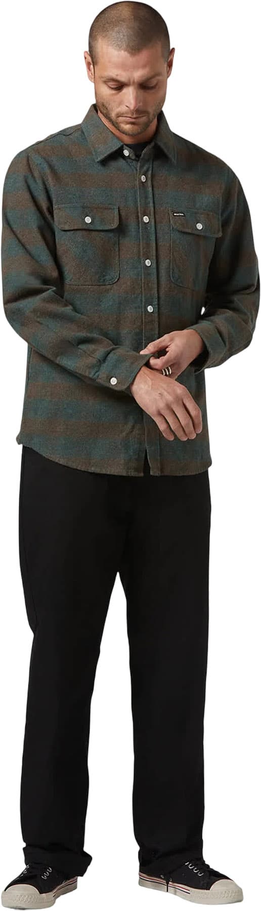 Product gallery image number 4 for product Bowery Long Sleeve Flannel Shirt - Men's