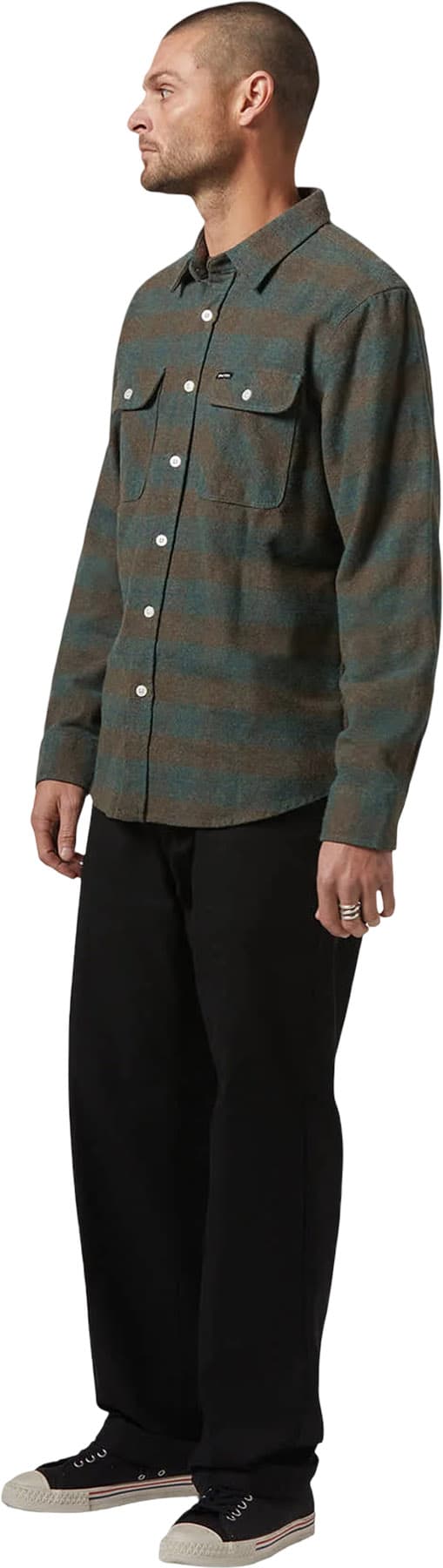 Product gallery image number 6 for product Bowery Long Sleeve Flannel Shirt - Men's