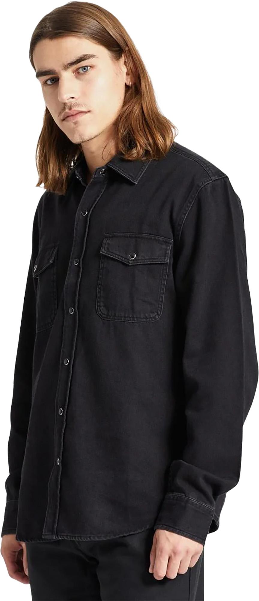 Product gallery image number 2 for product Wayne Stretch Long Sleeve Woven Shirt - Men's