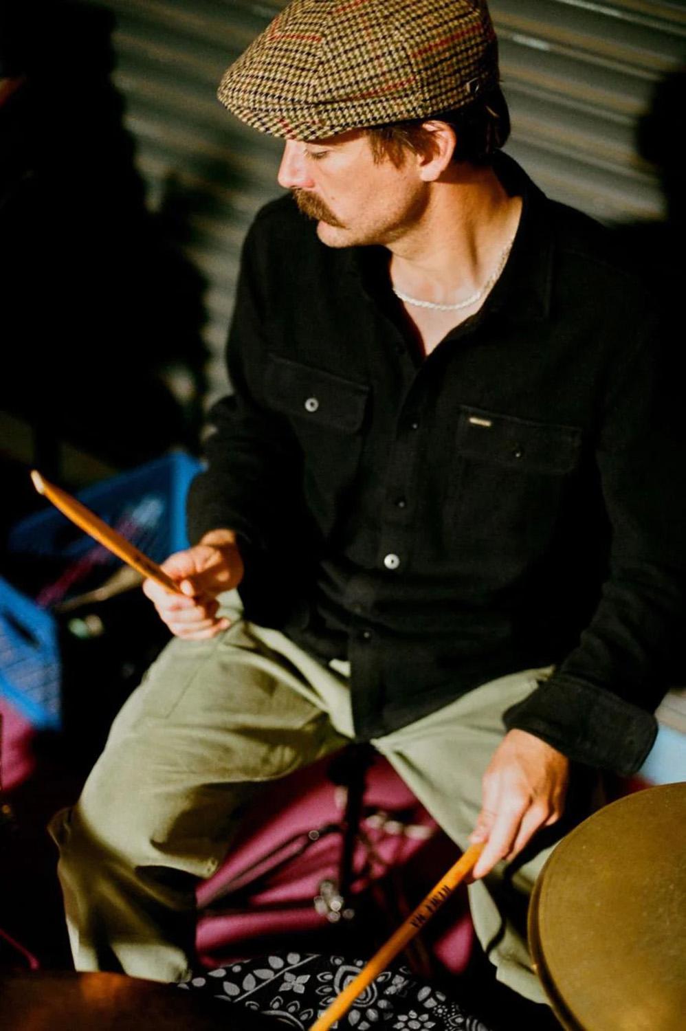 Product gallery image number 3 for product Wayne Stretch Long Sleeve Woven Shirt - Men's