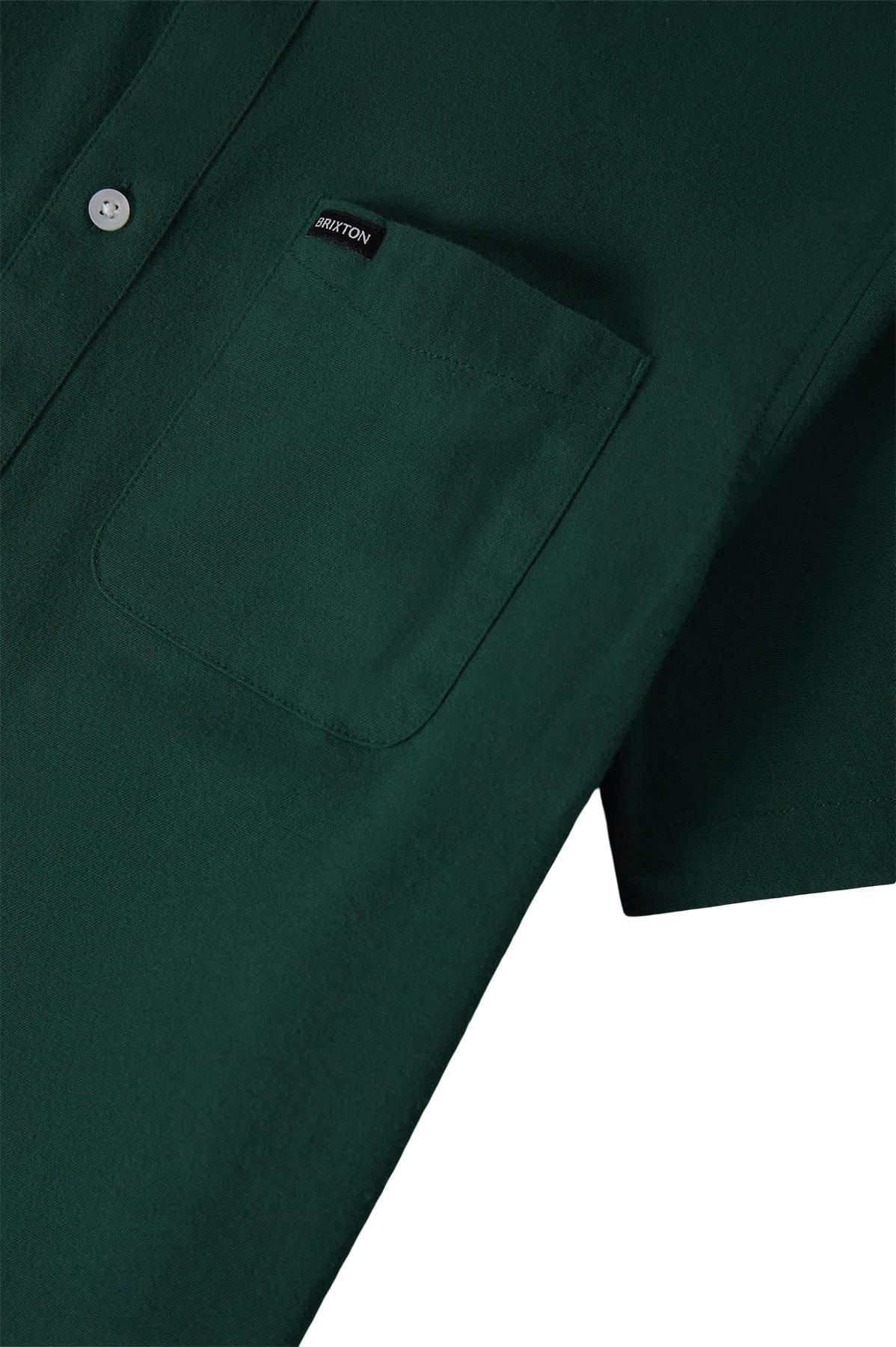 Numéro de l'image de la galerie de produits 3 pour le produit Chemise tissée Oxford à manches courtes Sanford - Homme