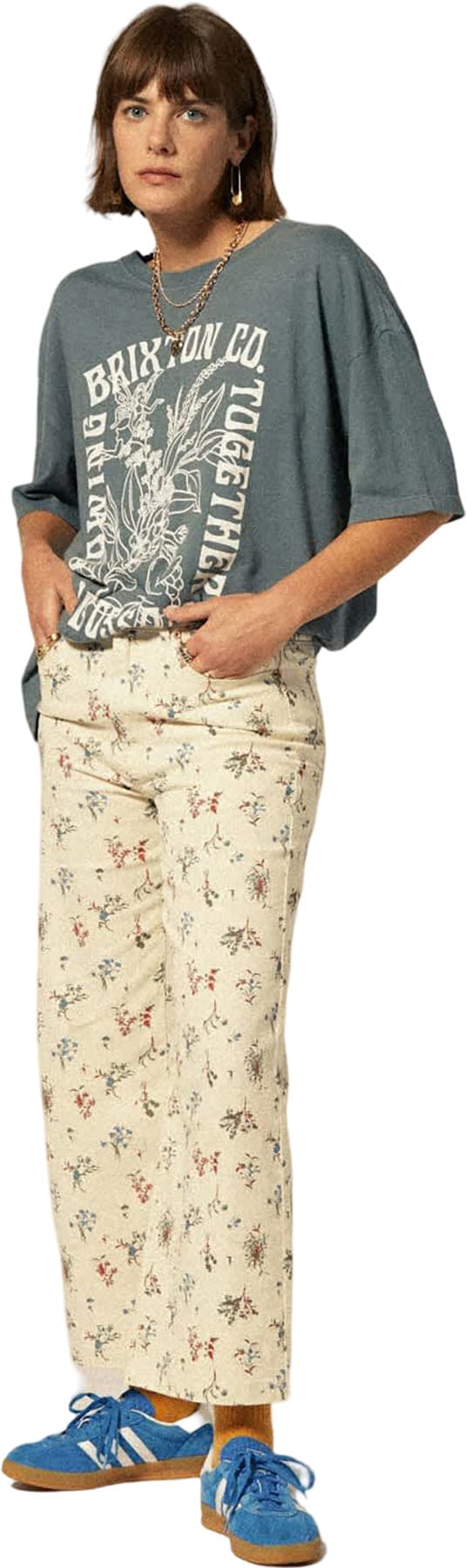 Product gallery image number 2 for product Bloom Oversized Boyfriend T-Shirt - Women's