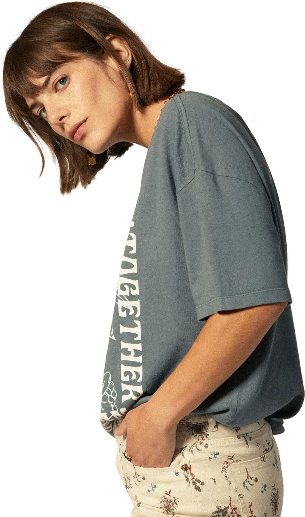 Product gallery image number 5 for product Bloom Oversized Boyfriend T-Shirt - Women's