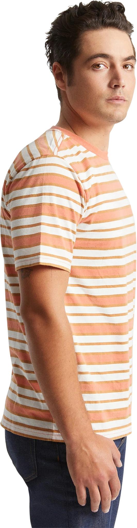 Product gallery image number 2 for product Hilt Multi Stripes Short Sleeve Knit - Men's