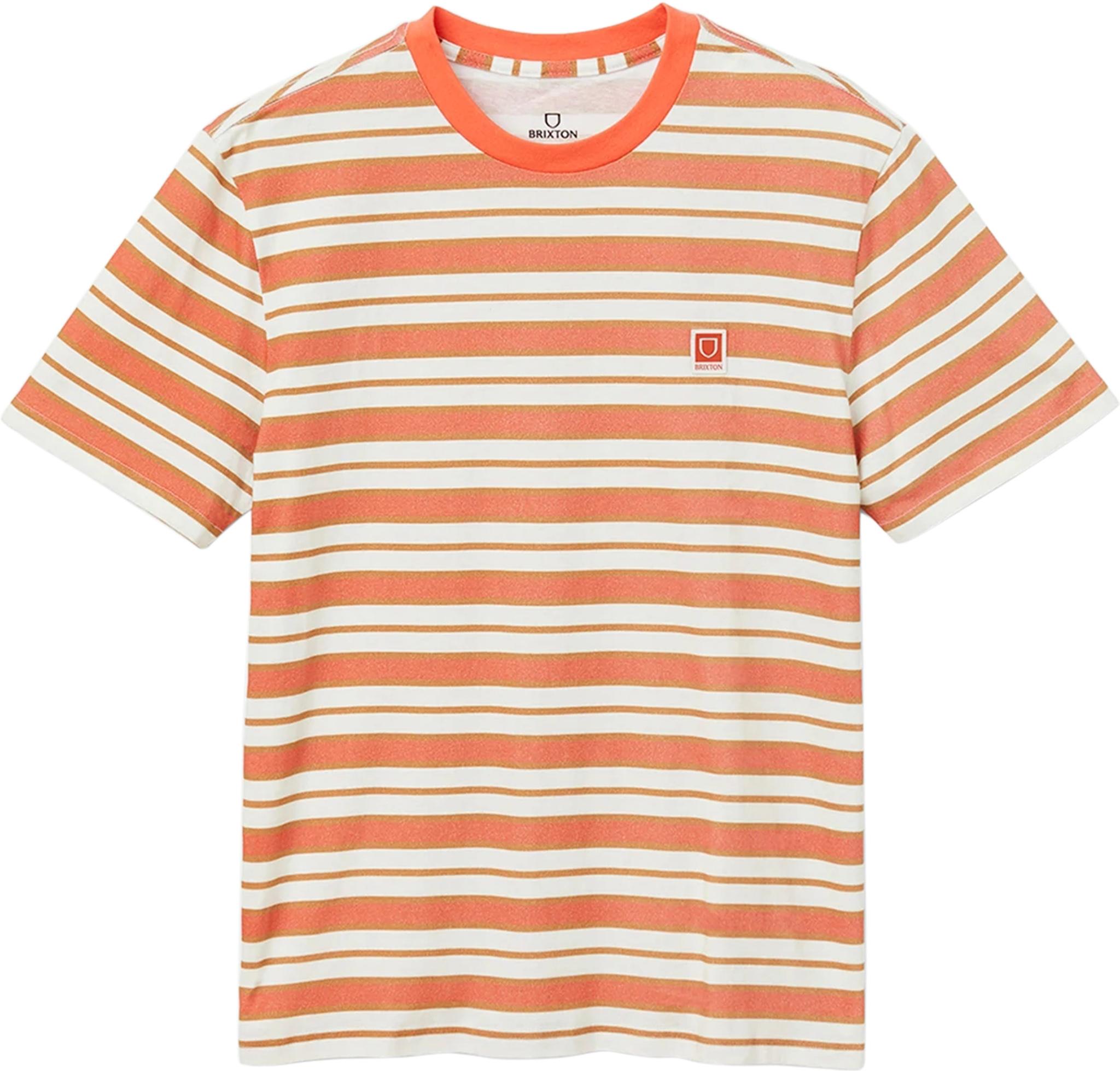 Product gallery image number 1 for product Hilt Multi Stripes Short Sleeve Knit - Men's