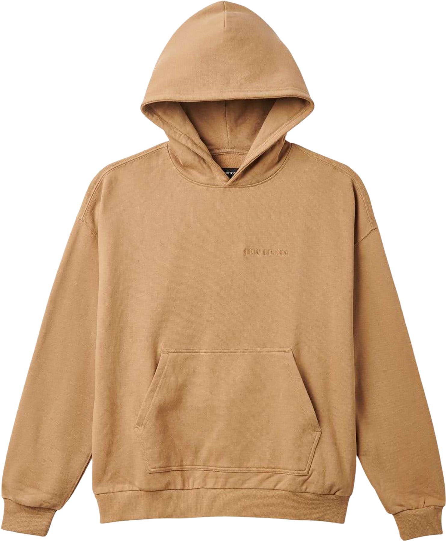 Image de produit pour Chandail à capuchon surdimensionné épais brodé - Homme
