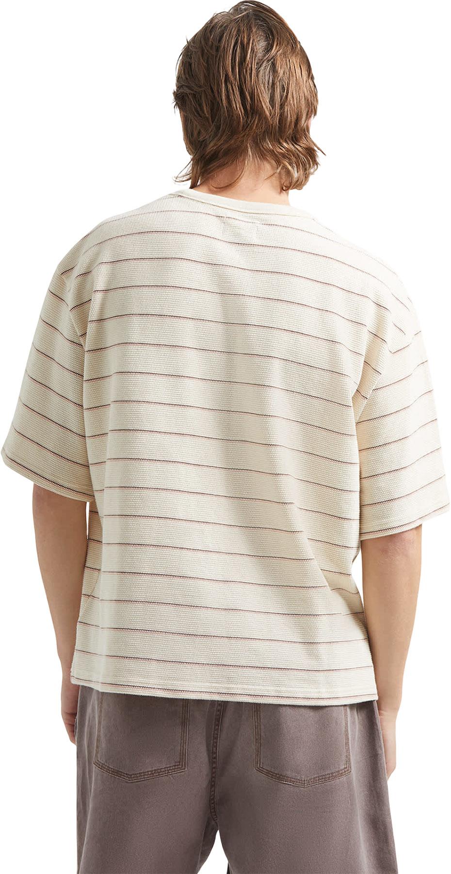 Numéro de l'image de la galerie de produits 2 pour le produit T-shirt en tricot piqué à coupe carrée et à manches courtes Shield - Homme